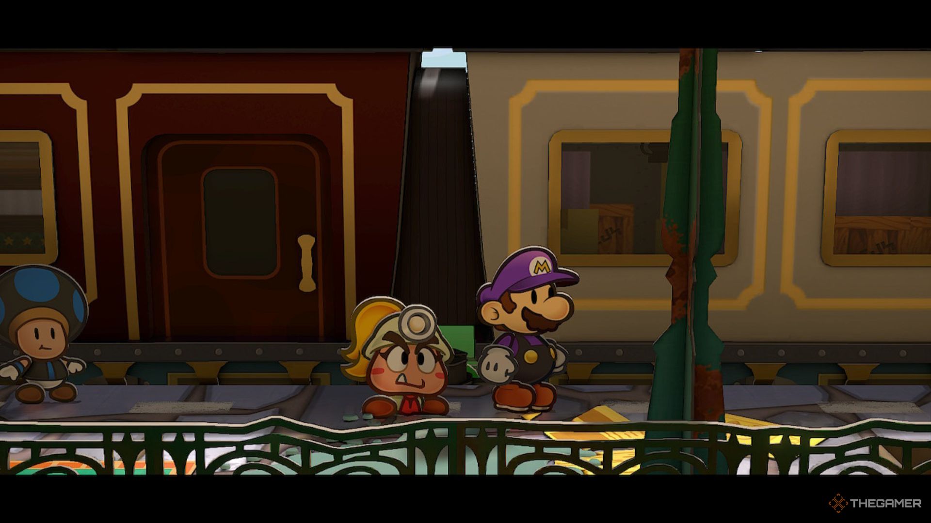 Как сменить одежду Марио в Paper Mario: The Thousand Year Door