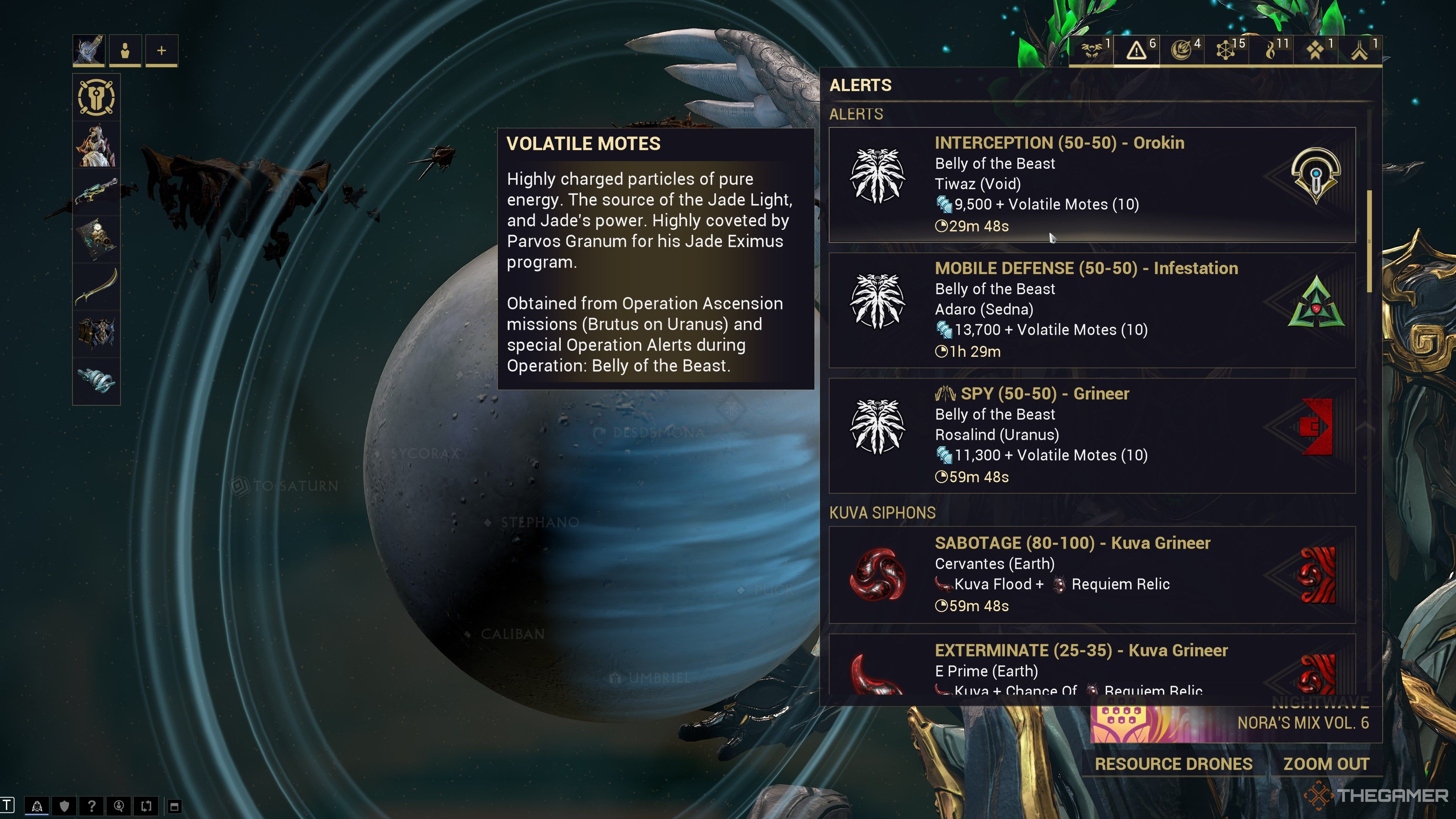 Warframe Belly of the Beast Alert