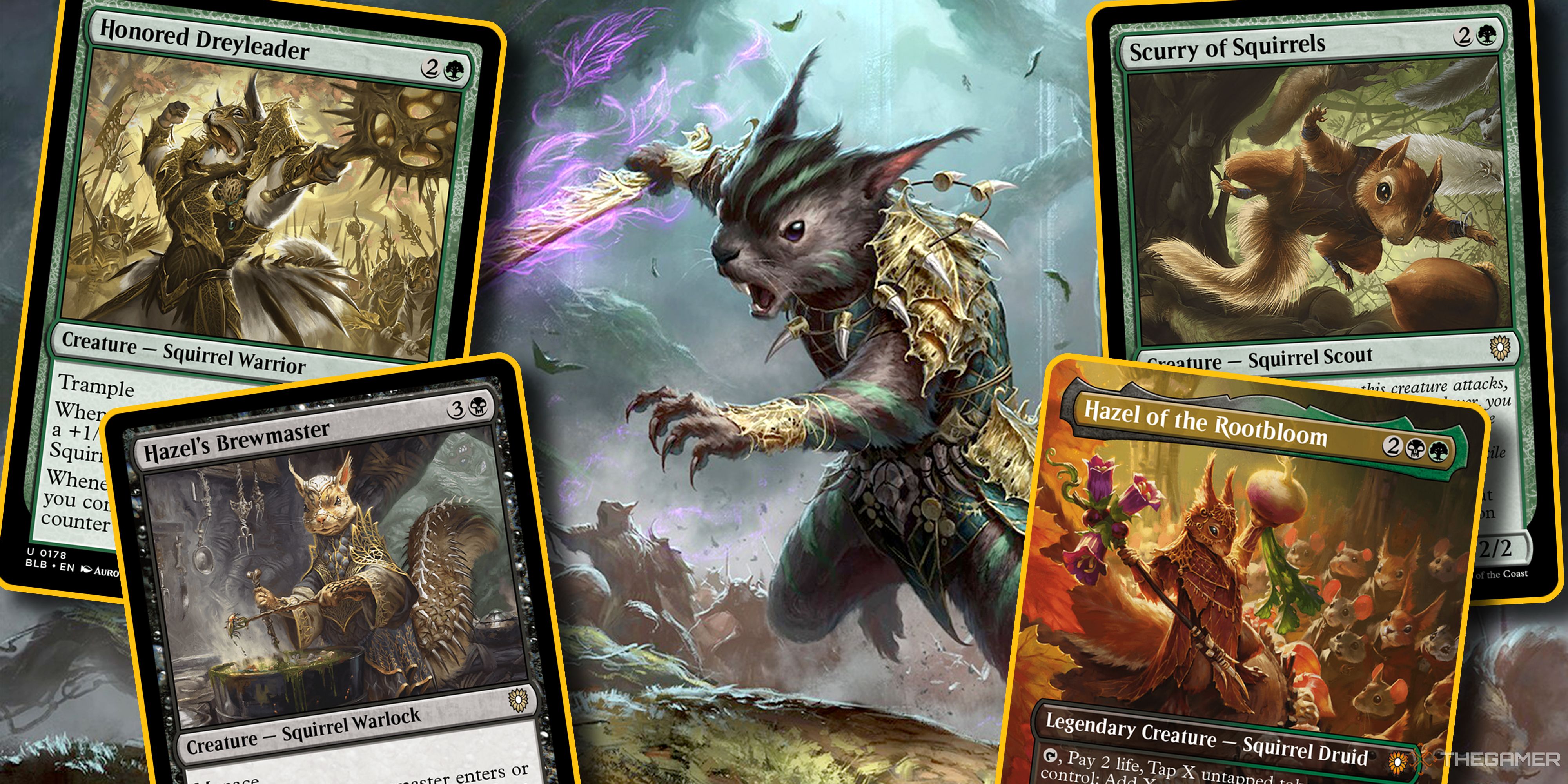 Руководство по колоде Bloomburrow Squirreled Away Commander - MTG