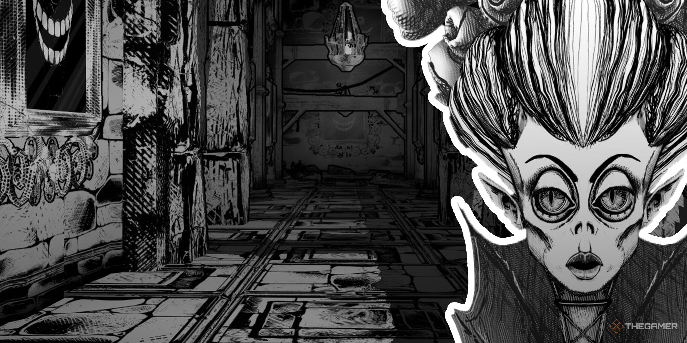 A corridor from Klaxo&rsquo;s Island and on the right side, there is a countess named ULARA in Cryptmaster.