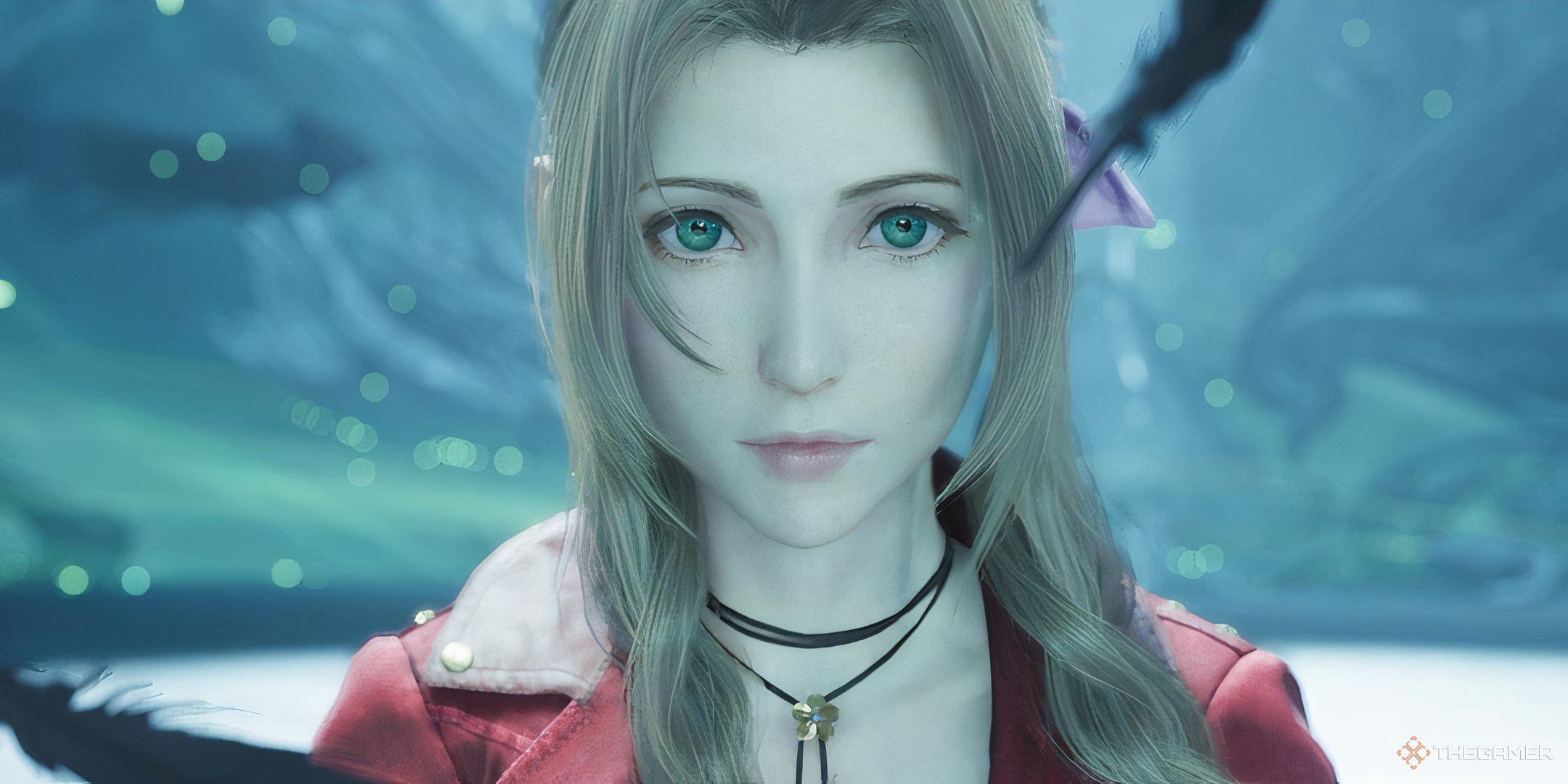 Aerith from Final Fantasy 7 Rebirth.