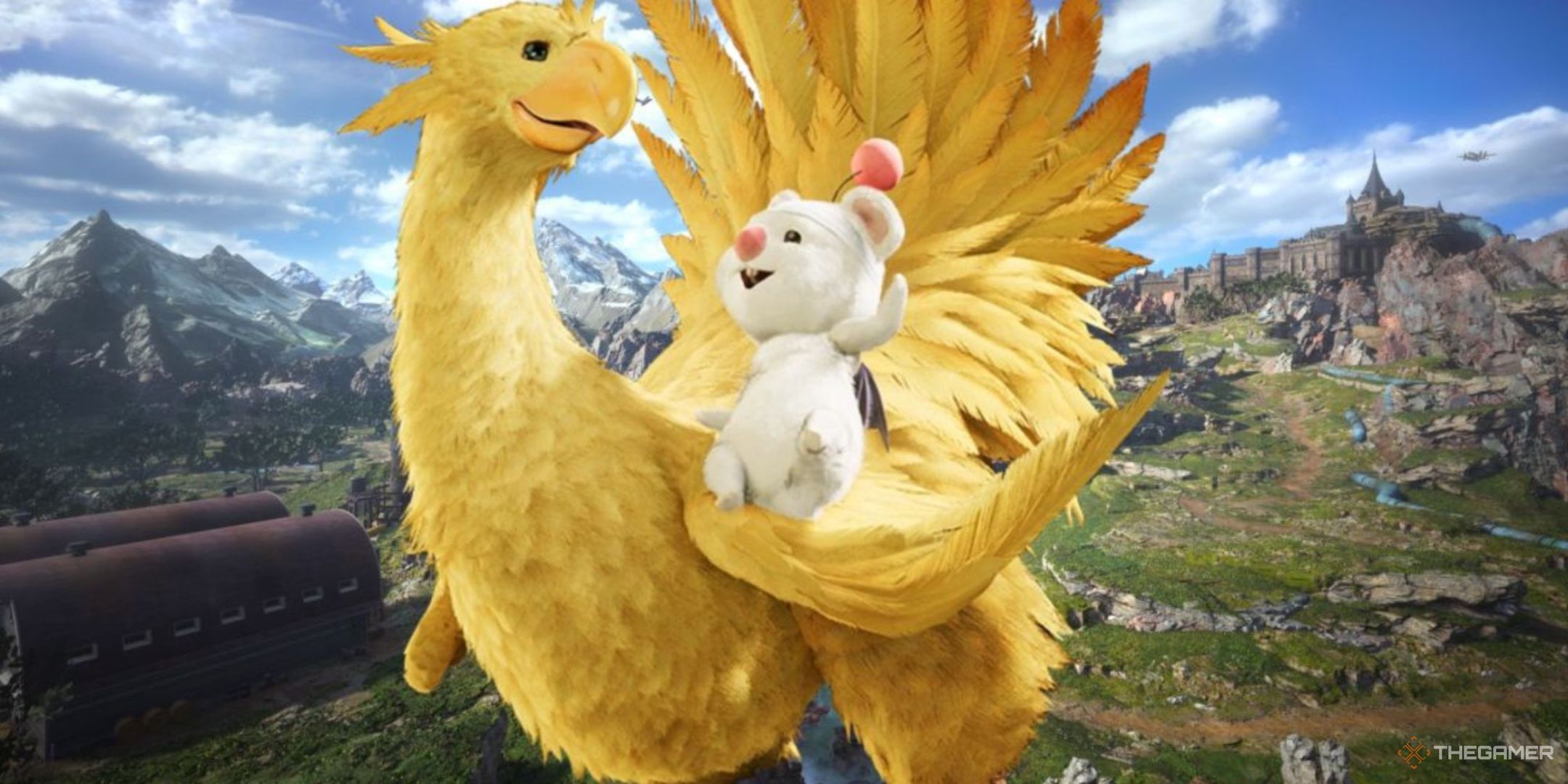 the chocobo and moogle summon in final fantasy 7 rebirth