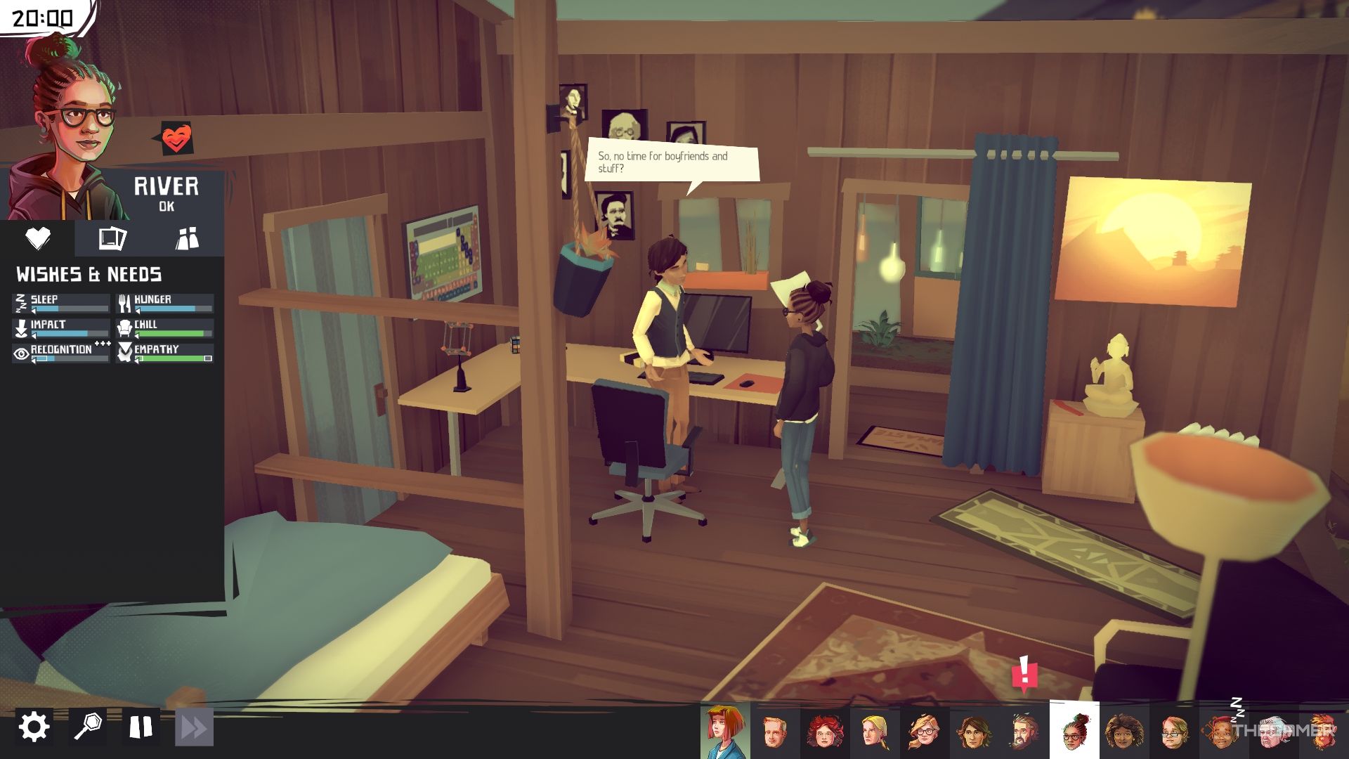 Closer The Distance Bodhi and River talking about her future in the garden house.