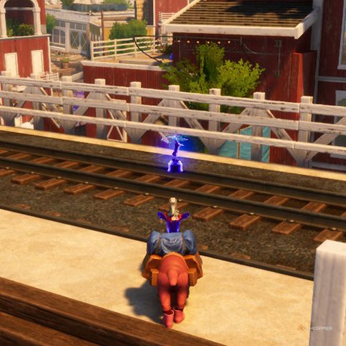Eleventh trinket location of Goatroit in Goat Simulator 3 Multiverse of Nonsense.