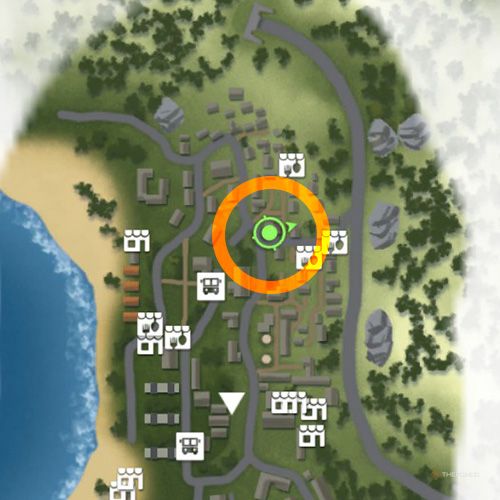 مکان پنجمین تابلوی اعلانات Bahia De Oro روی نقشه در Drug Dealer Simulator 2.