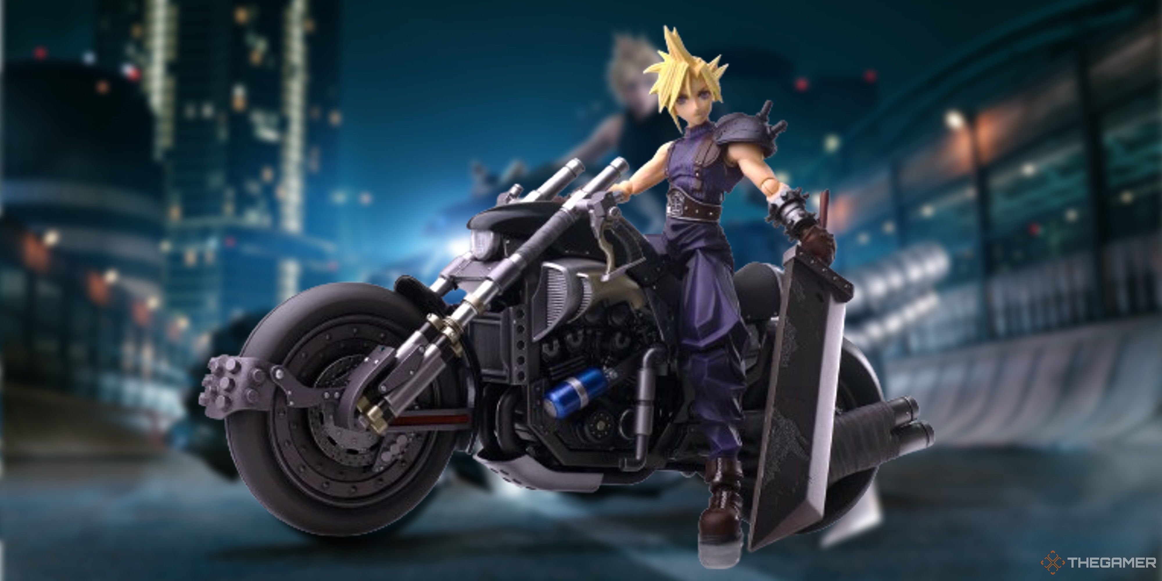 Мотоцикл Cloud из Final Fantasy 7 представляет фигурку Arts для предварительного заказа