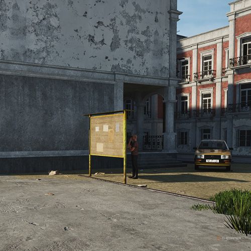 اولین مکان تابلوی اعلانات Dueno Del Mar در Drug Dealer Simulator 2.