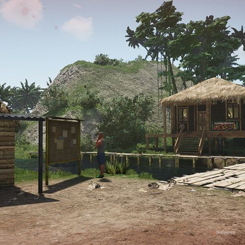 اولین مکان تابلوی اعلانات Jungle در شبیه ساز فروشنده مواد مخدر 2.