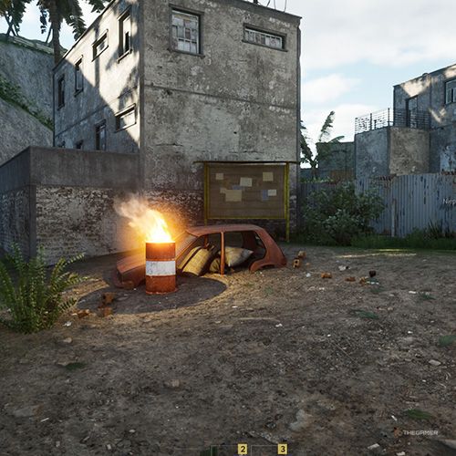 اولین مکان تابلوی اعلانات La Colina Sangrieta در Drug Dealer Simulator 2.