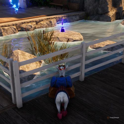 First trinket location of Goatroit in Goat Simulator 3 Multiverse of Nonsense.