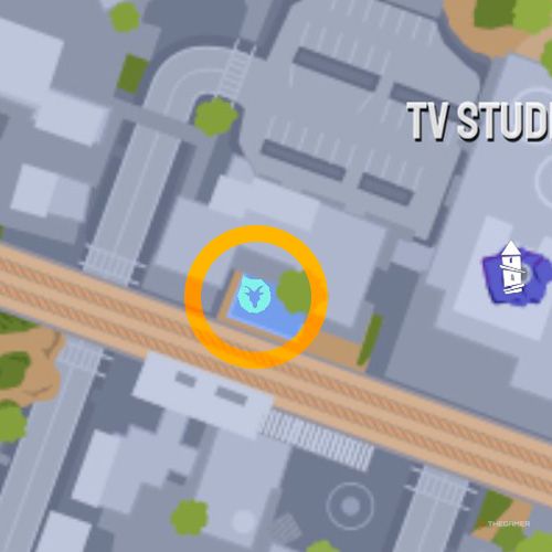 First trinket location of Goatroit on the map in Goat Simulator 3 Multiverse of Nonsense.