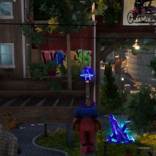 Fourteenth trinket location of Goatroit in Goat Simulator 3 Multiverse of Nonsense.