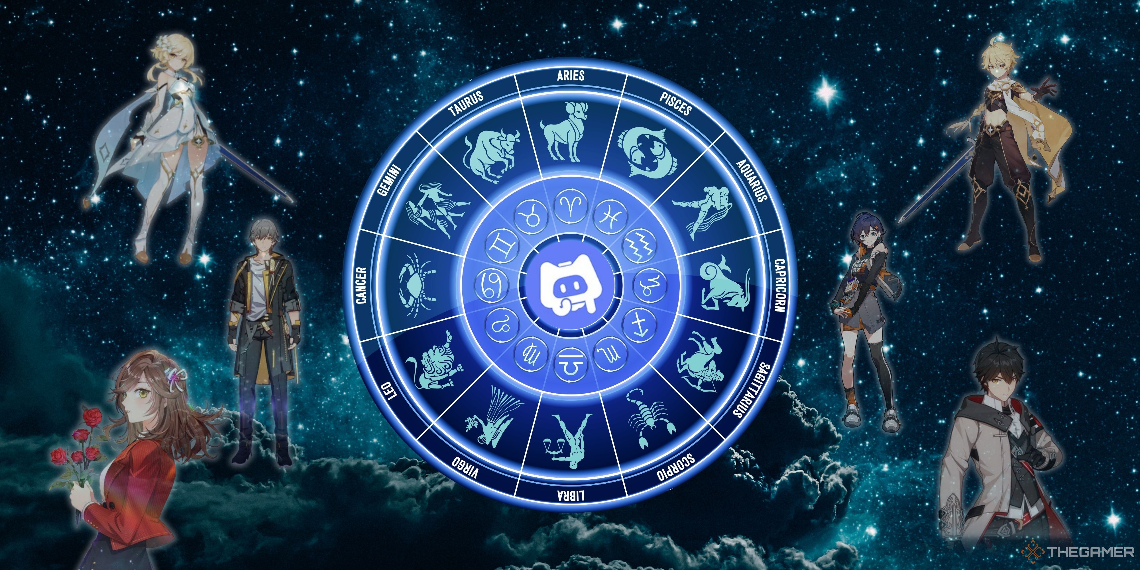 بهترین همکاری های بالقوه Hoyoverse 1 شخصیت های HoYoverse با طالع بینی زودیاک ترکیب شده اند.