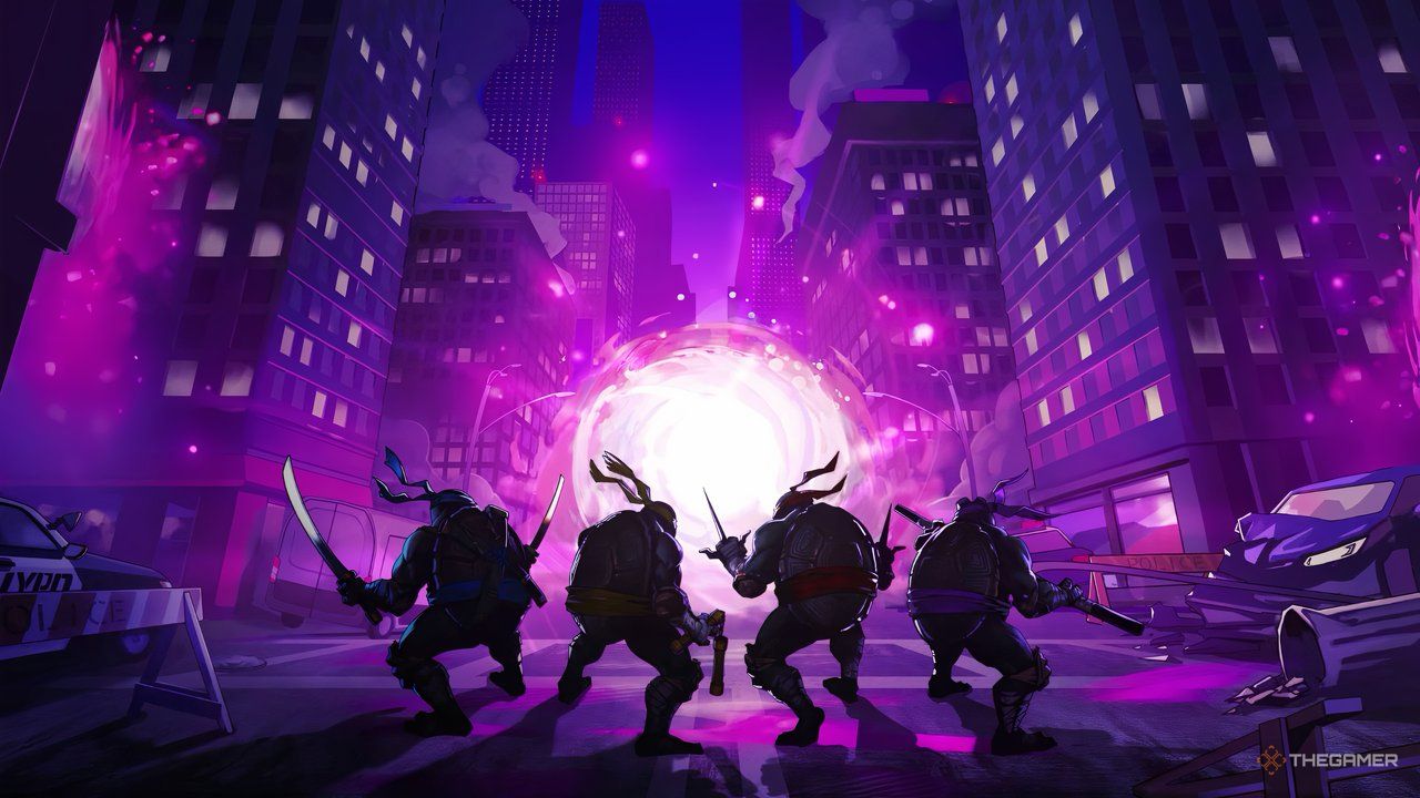 All four Turtles in Teenage Mutant Ninja Turtles: Splintered Fate.