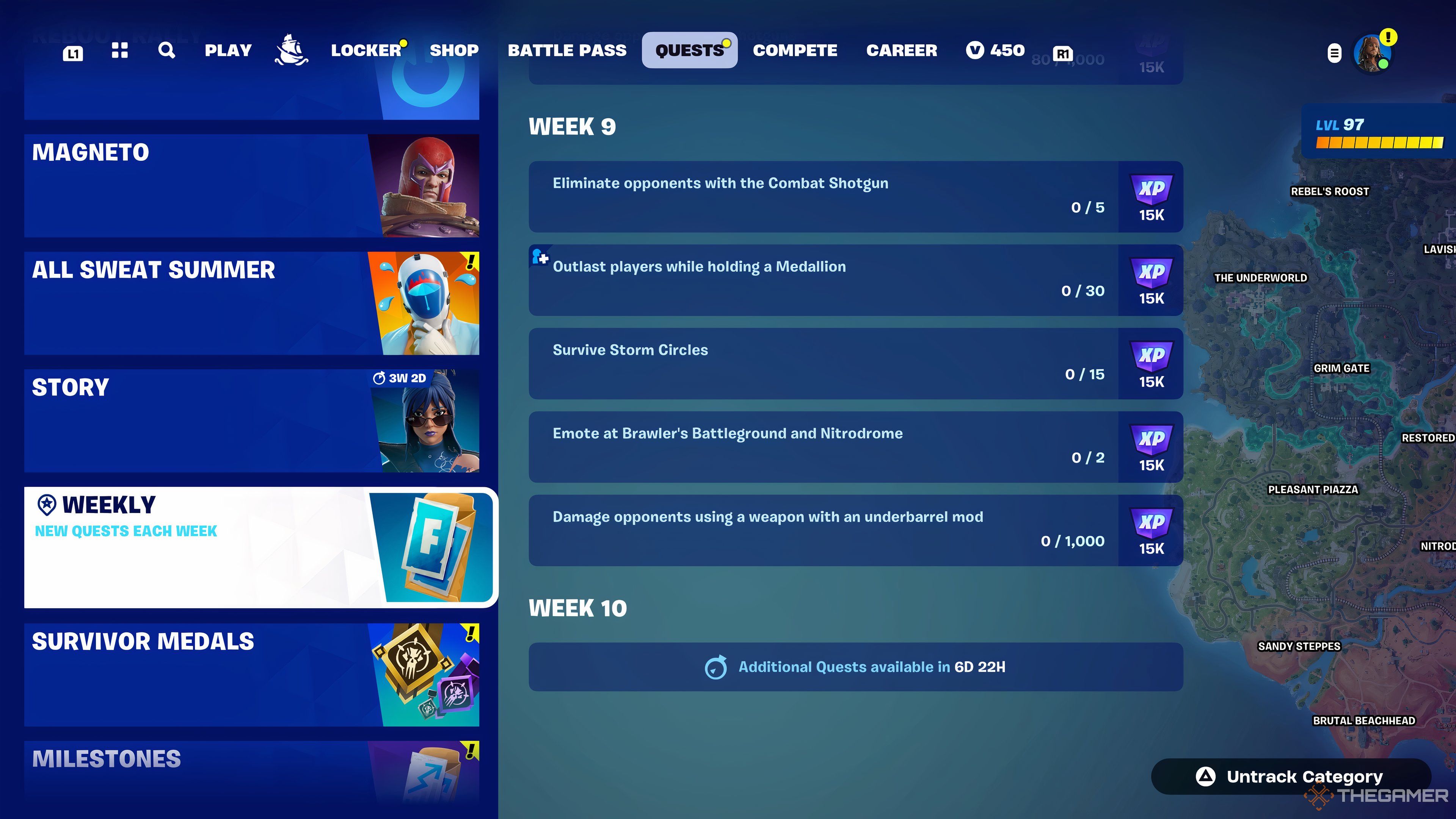 Week 9 Quests In Fortnite Chapter 5 Season 3