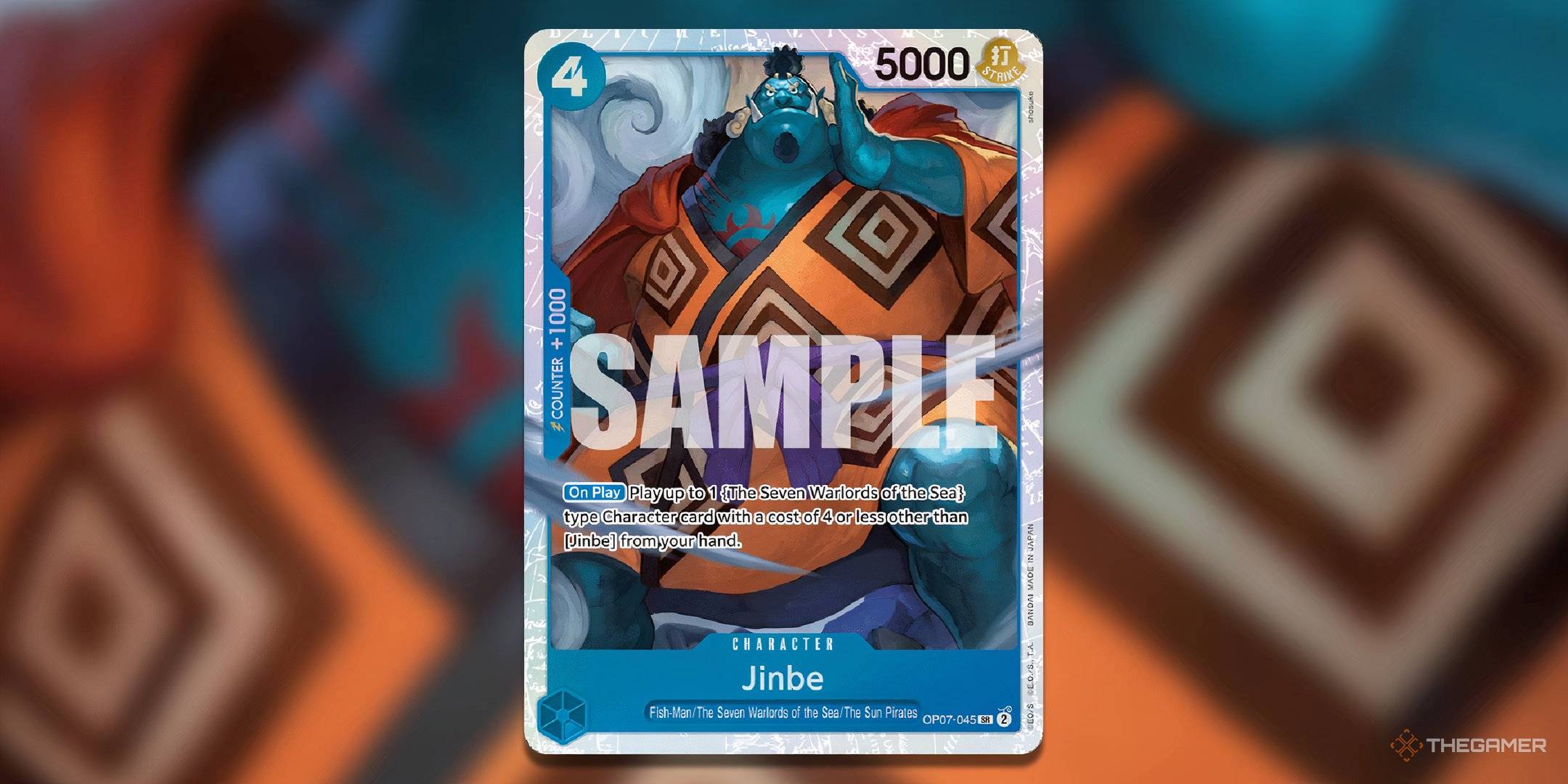 thumbnail image 2 of DON!! Card Seven Warlords Of The Sea OP07 - 500 Years In The Future - One Piece CCG - Japanese Foil 2 of 6
