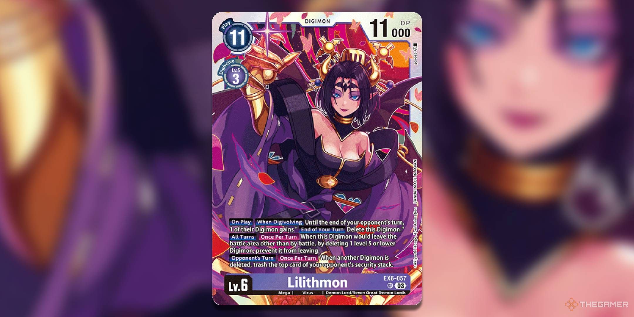 بازی کارتی lilithmon ex06 infernal ascension digimon-1
