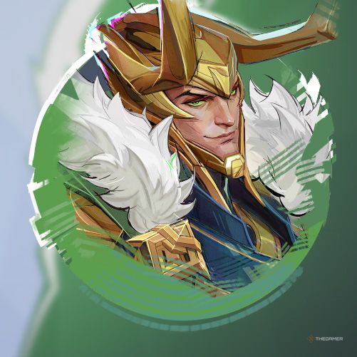 The Loki Spray features a portrait of Loki's face in Marvel Rivals.