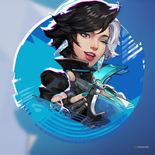 The Luna Snow Spray features a portrait of Luna Snow's face in Marvel Rivals.