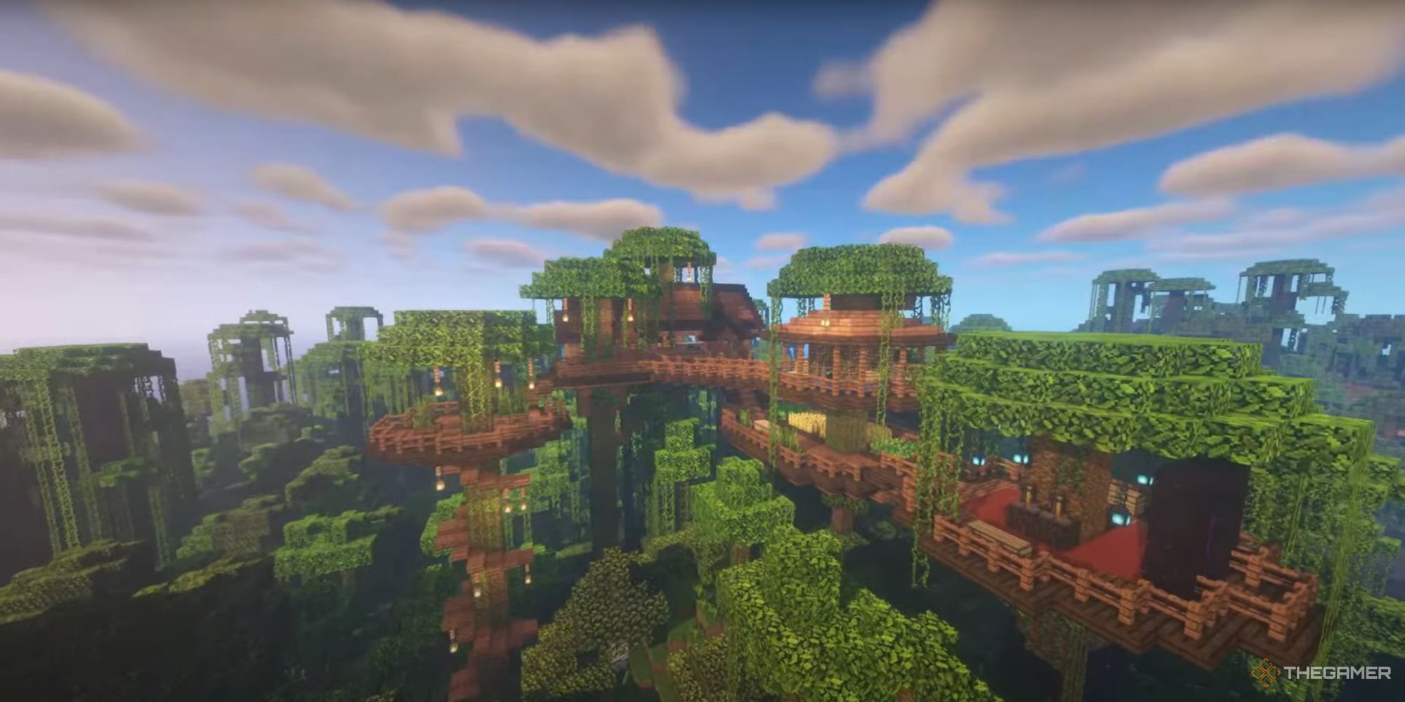 Best Treehouse Build Ideas In Minecraft