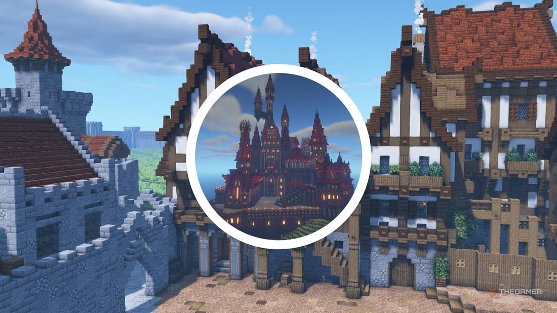 Minecraft Create Mod Medieval The Best Medieval Buildings To Make In Minecraft