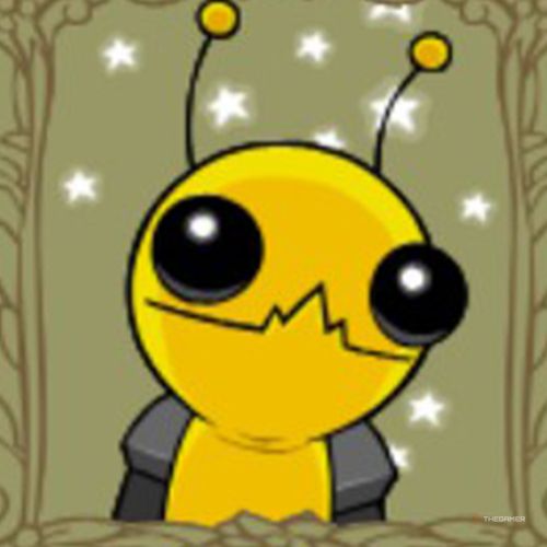 Portrait of the Alien in Castle Crashers.