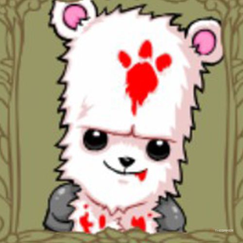 Portrait of the Bear in Castle Crashers.