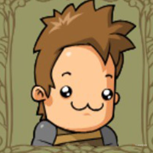 Portrait of the Civilian in Castle Crashers.
