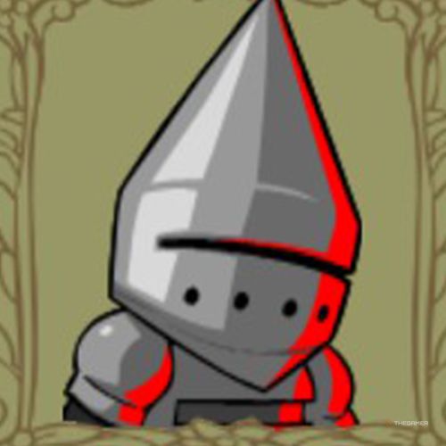 Portrait of the Conehead in Castle Crashers.