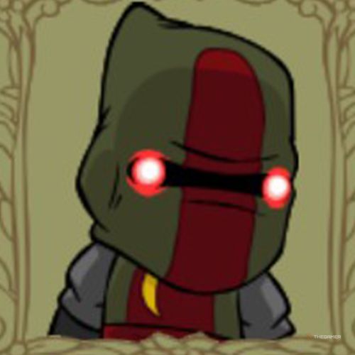 Portrait of the Cult Minion in Castle Crashers.
