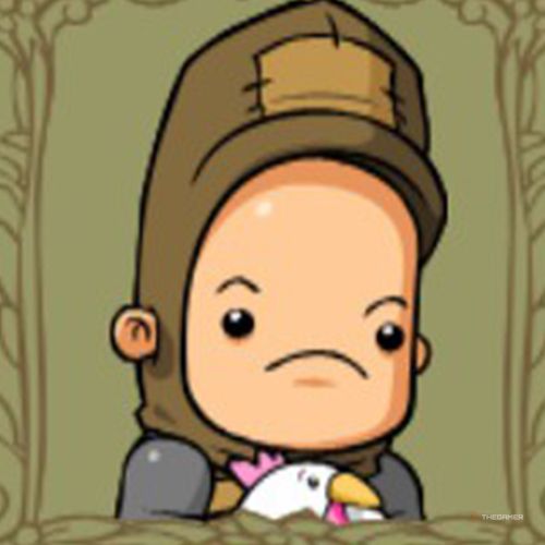 Portrait of the Peasant in Castle Crashers.