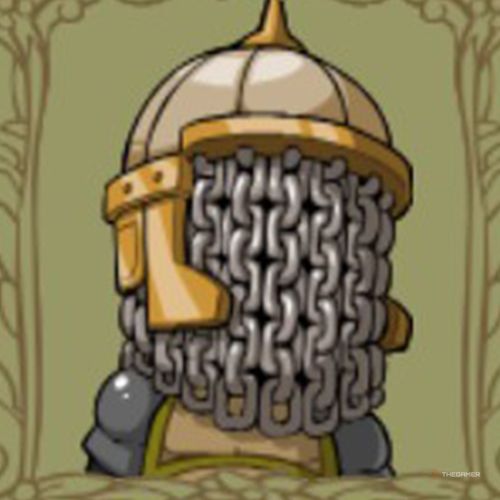 Portrait of the Royal Guard in Castle Crashers.