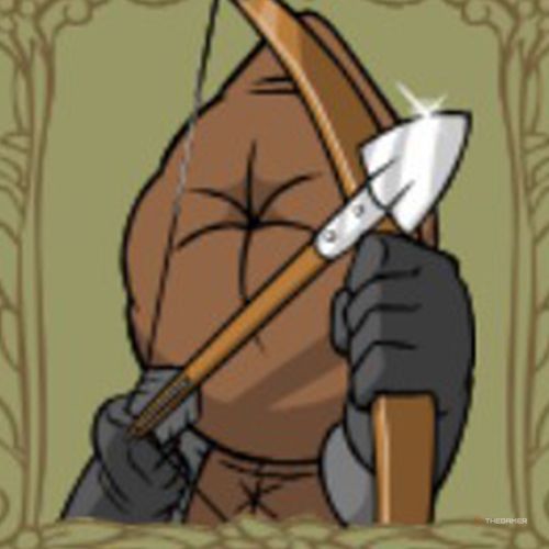 Portrait of the Thief in Castle Crashers.