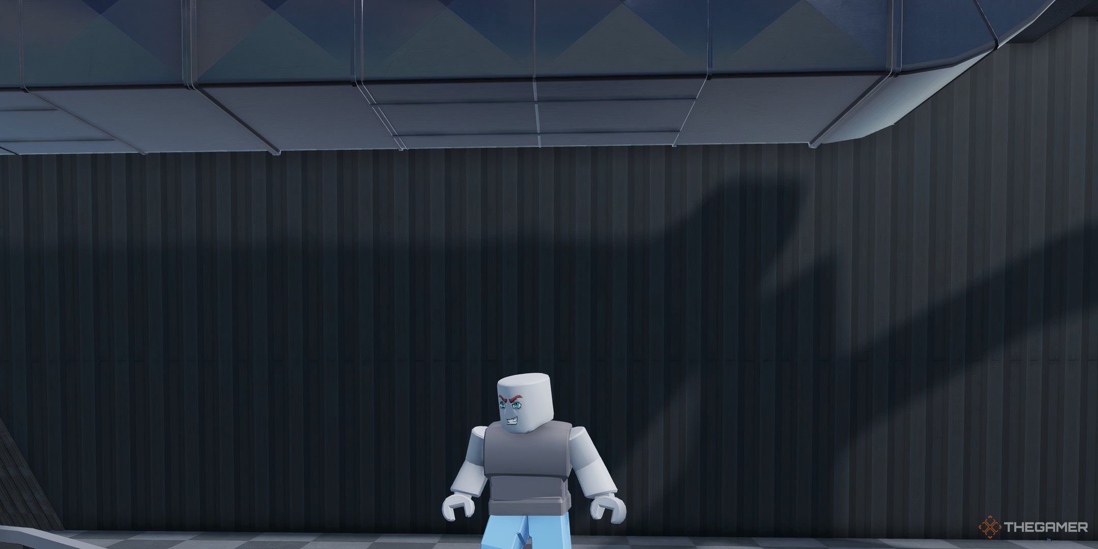 a player looking to his right side in Car RNG on Roblox