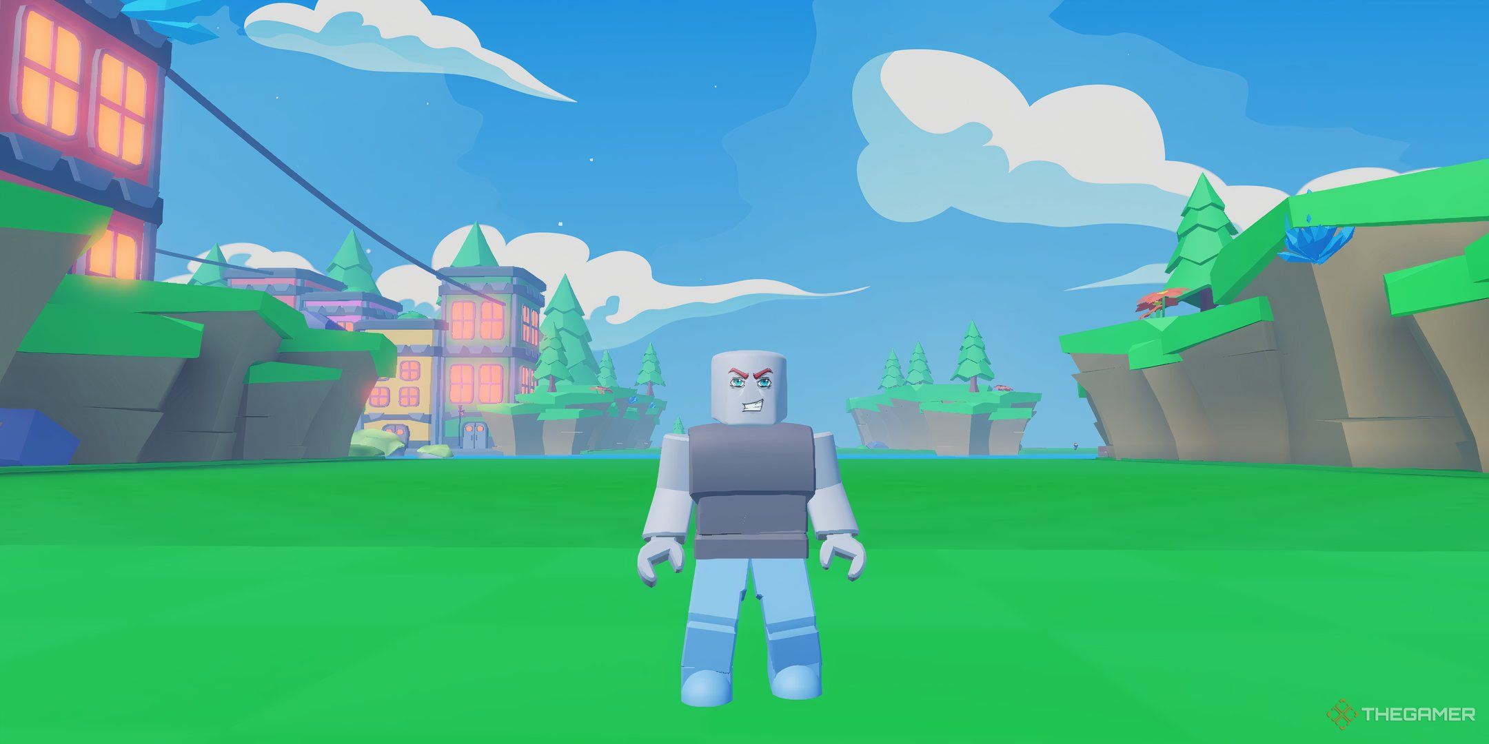 a player in Build A Raft Or Die on Roblox