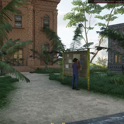 محل دومین تابلوی اعلانات Dueno Del Mar روی نقشه در Drug Dealer Simulator 2.