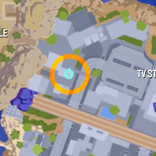 Second trinket location of Goatroit on the map in Goat Simulator 3 Multiverse of Nonsense.
