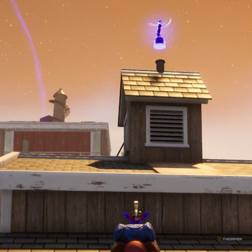 Seventeenth trinket location of Goatroit in Goat Simulator 3 Multiverse of Nonsense.