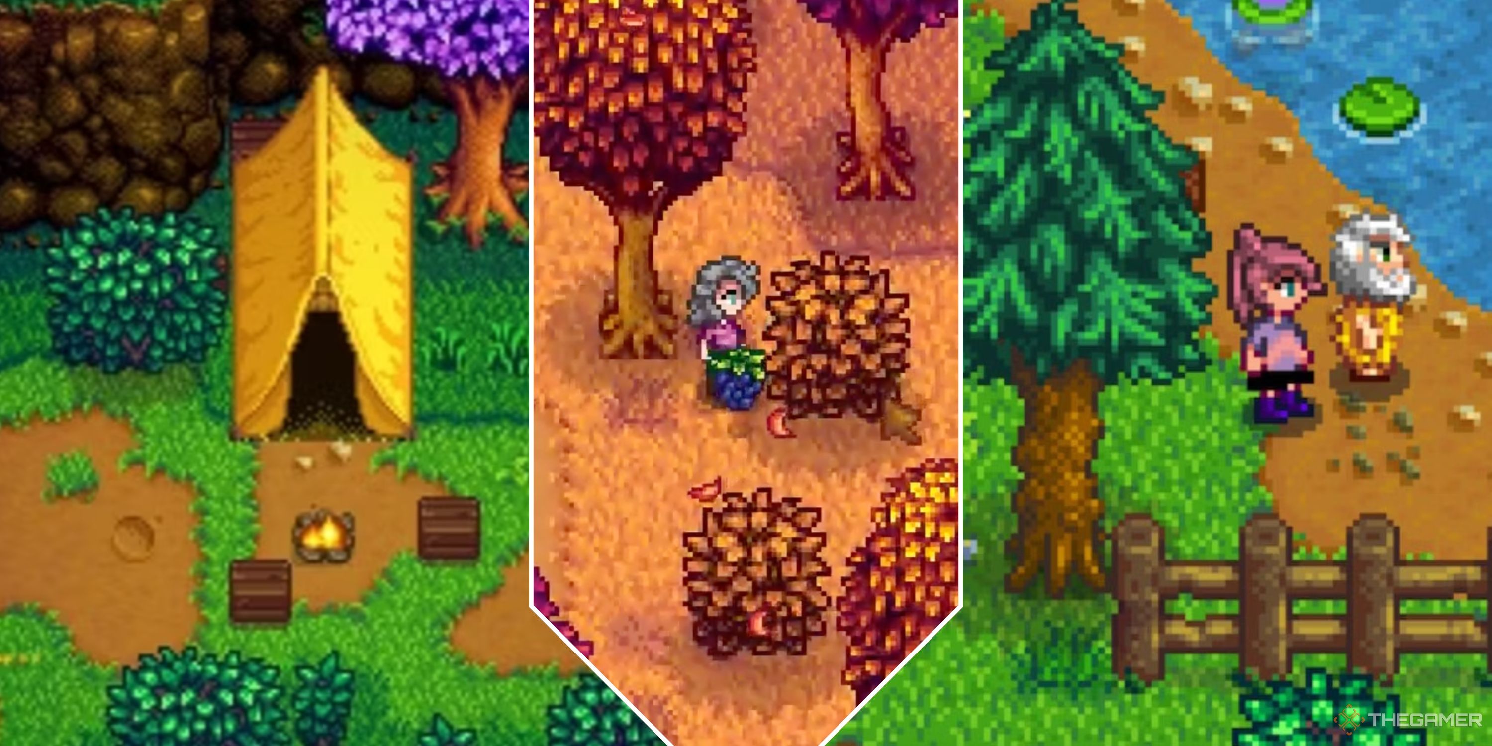 Linus' Blackberry Basket Location In Stardew Valley