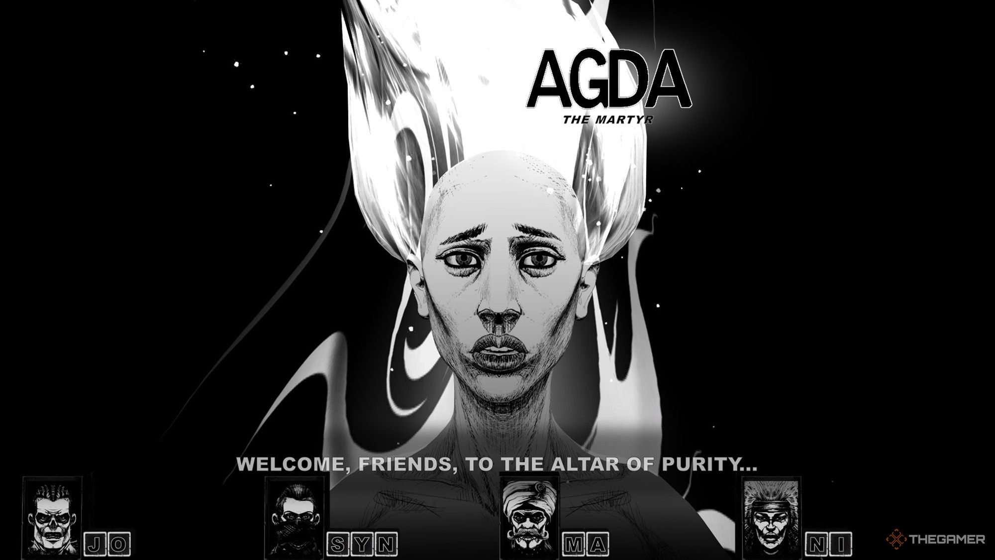 The party is speaking with Agda  in Cryptmaster.