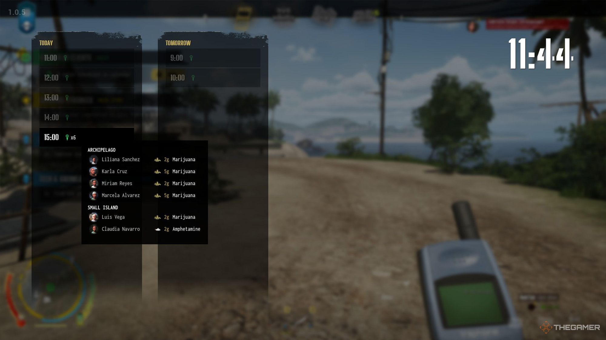 بازیکن در Drug Dealer Simulator 2 قراری را با شش مشتری در ساعت 3 بعد از ظهر تعیین می کند.