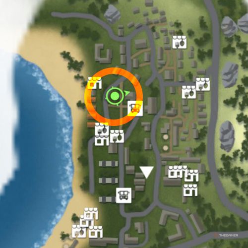 محل سومین تابلوی اعلانات Bahia De Oro روی نقشه در Drug Dealer Simulator 2.