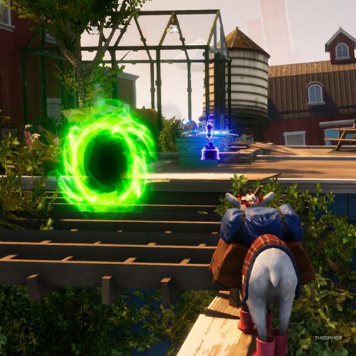 Third trinket location of Goatroit in Goat Simulator 3 Multiverse of Nonsense.