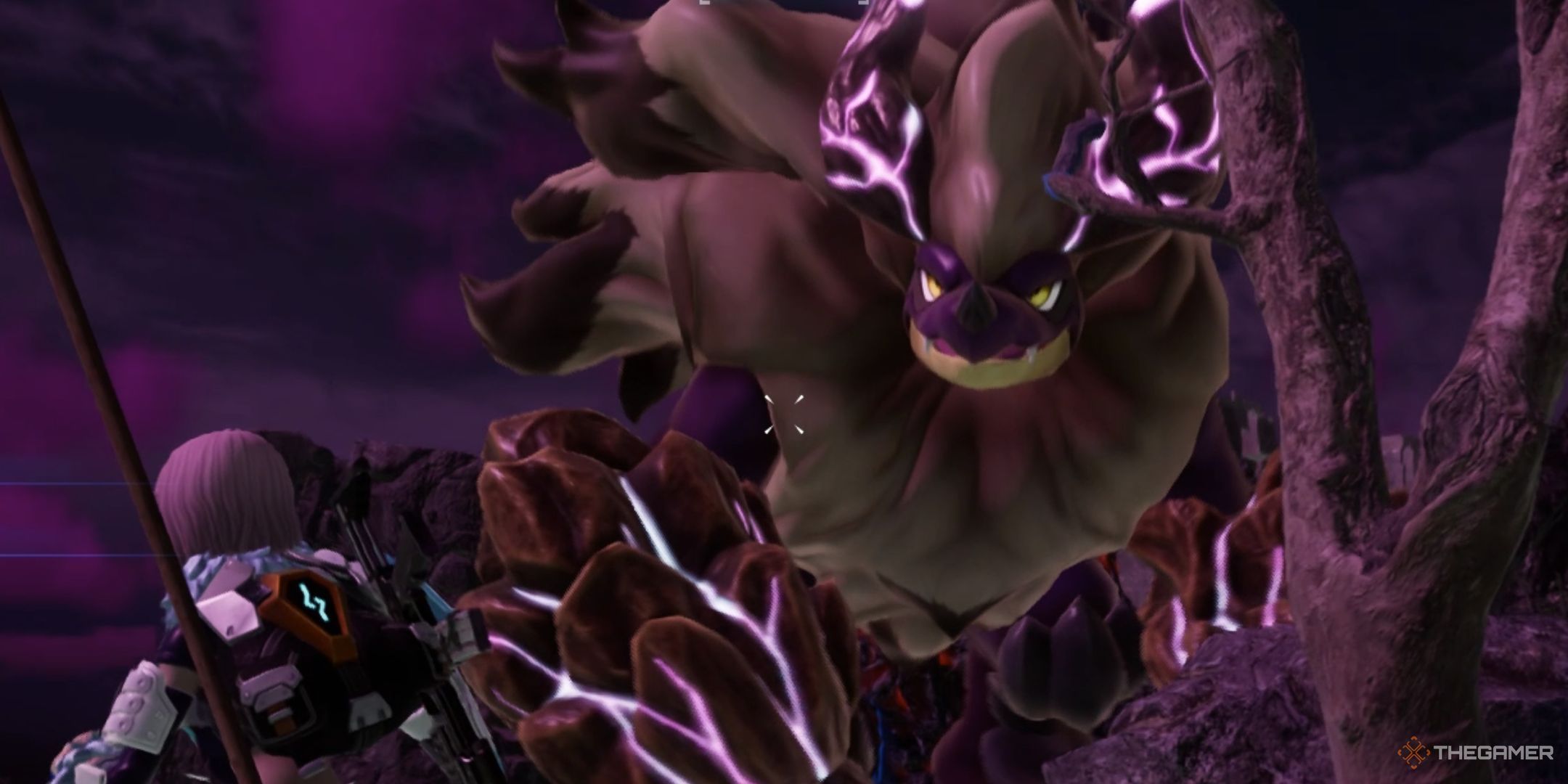 The player is facing off against Blazamut Ryu in Palworld. 