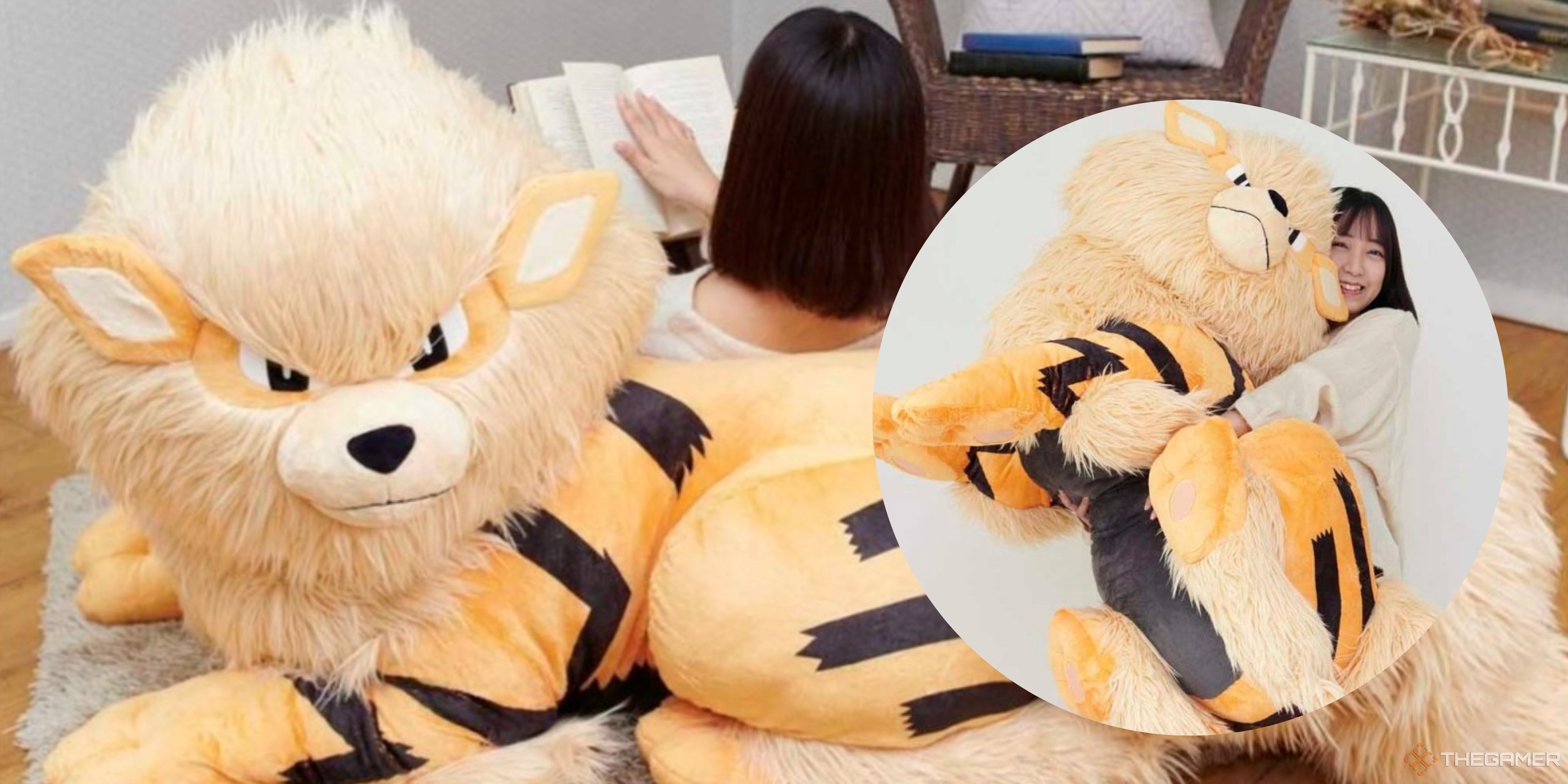 Pokemon s Newest Jumbo Plush Is A 59 Inch Arcanine