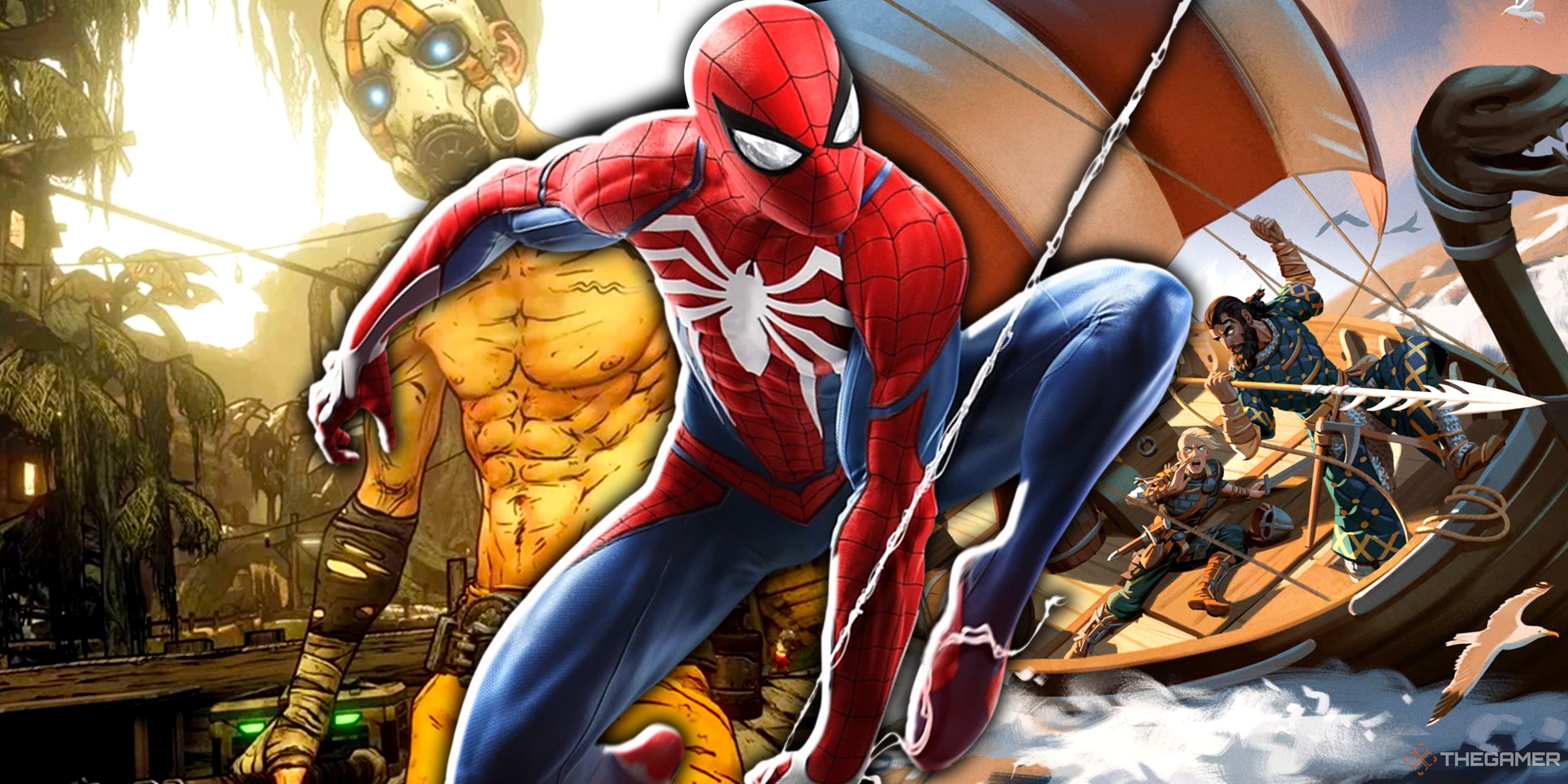 Borderlands 3, Valheim and Marvel's Spider-Man.