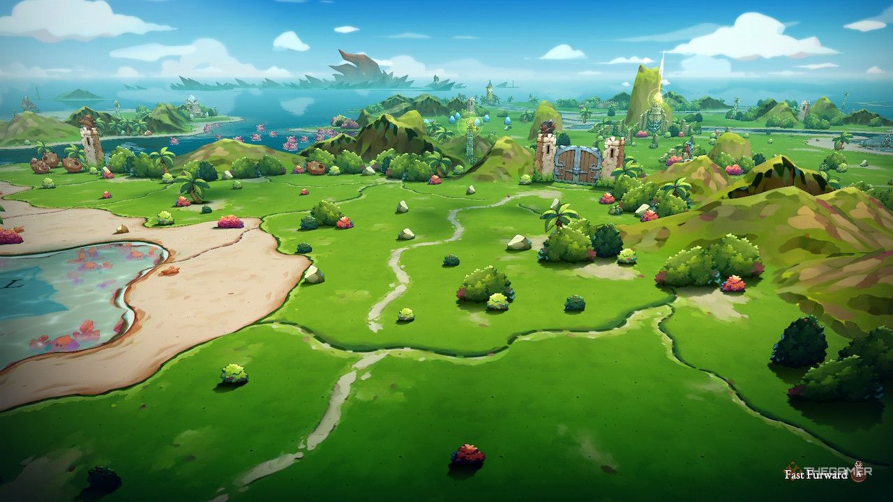 An overview of Purruga in Cat Quest 3