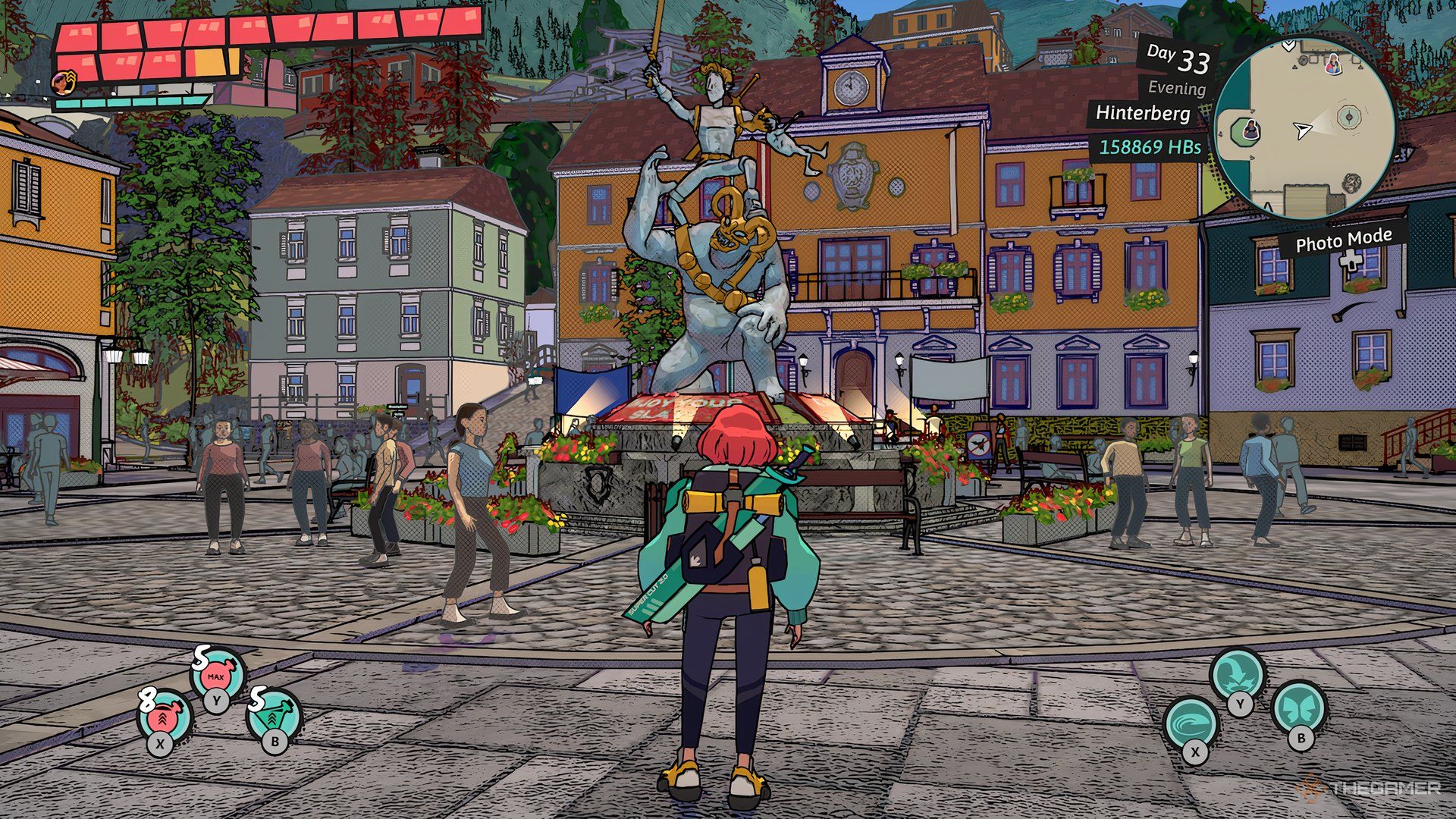 Center Of Main Square In Dungeons Of Hinterberg.