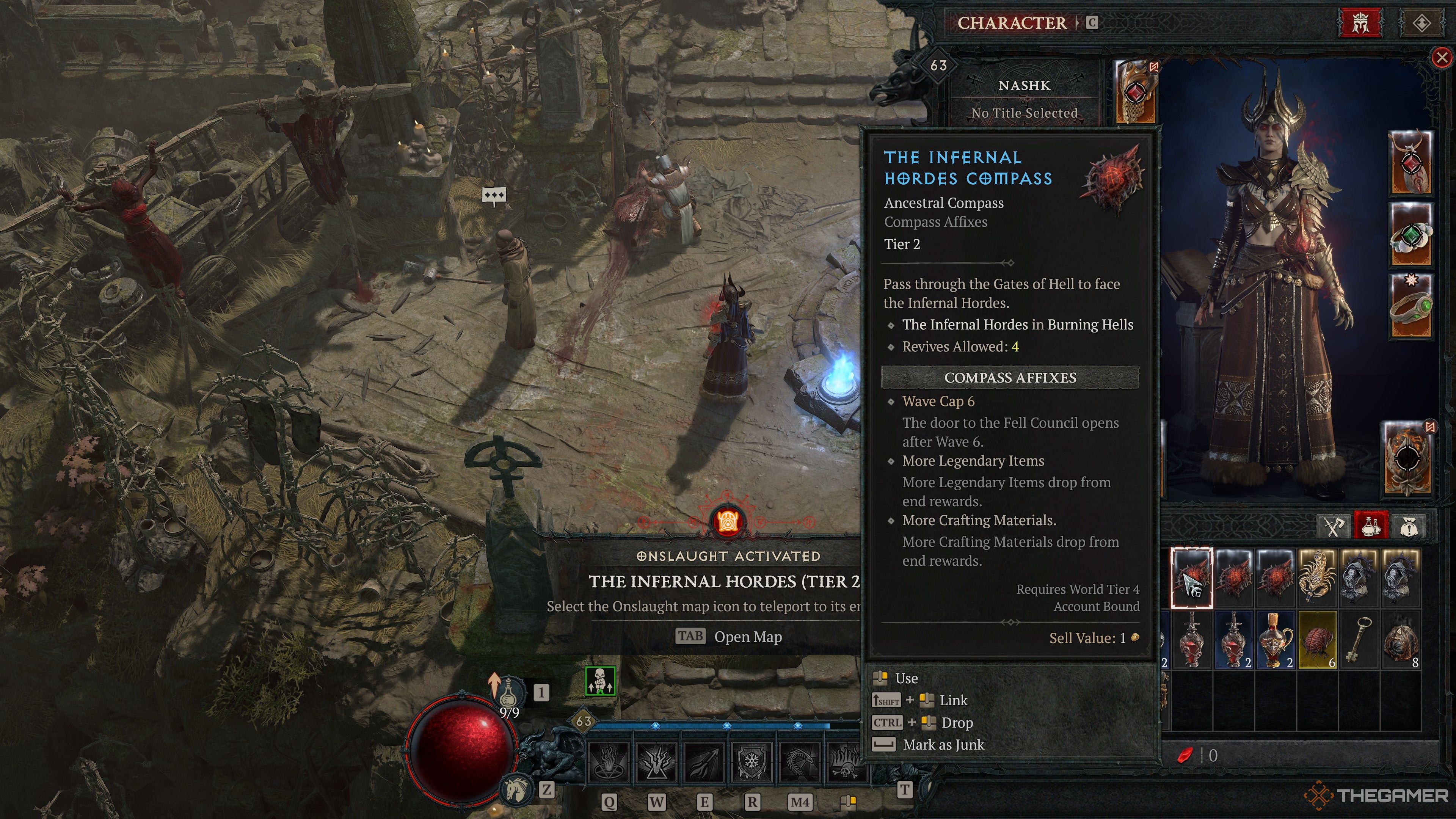 How To Get An Infernal Compass In Diablo 4