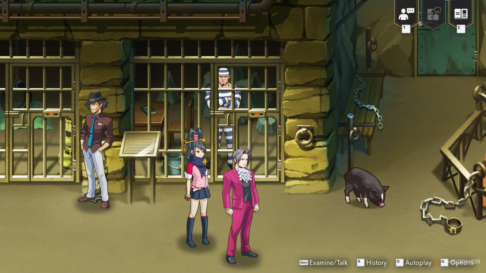 Прохождение The Captive Turnabout — Ace Attorney Investigations 2: Proescutor's Gambit